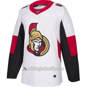 Män Ishockey Ottawa Senators Tröja Blank Adidas Vit Authentic